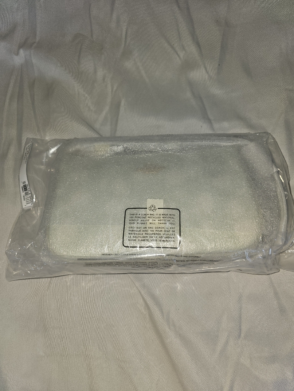 Coach Hadley Brown Suede Shoulder Bag with Shearling Trim NWT - Picture 6 of 7